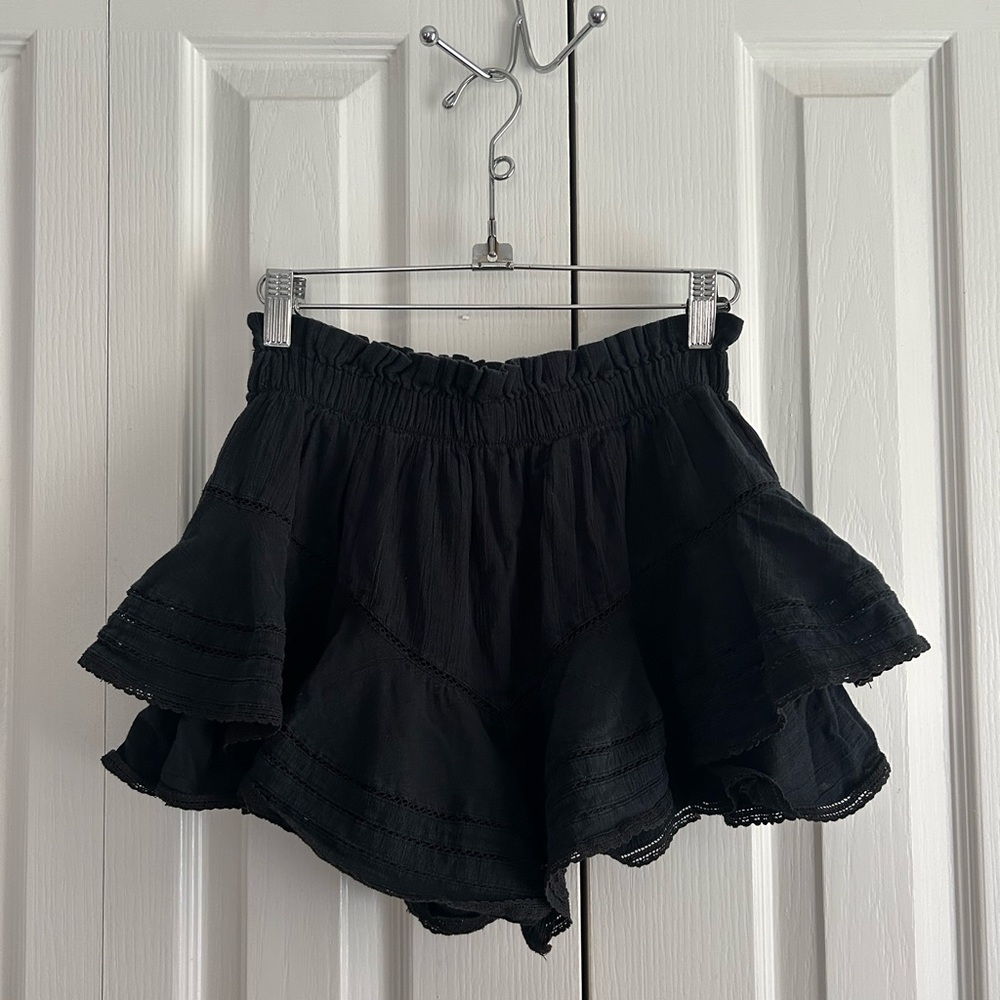 Elegant Black Women's Shorts Aerie
